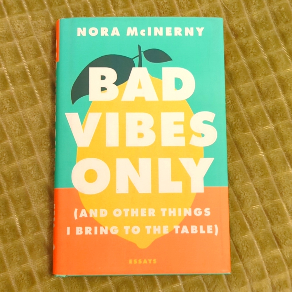 Bad Vibes Only hardcover book